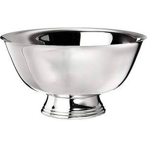 Tazón de Servir de Acero Inoxidable Pulido de Diseño Contemporáneo, Ecológico, para Decoración de Hogar de Lujo, Estilo Artístico y Artesanía - Product Image 1