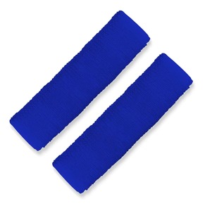 Banda Deportiva para Bíceps Tejida de Color Azul Sólido, 4.5cm de Ancho, Antideslizante, Ajuste Universal para Ejercicio, Fitness, Gimnasio, Correr - Product Image 6