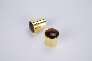 Bouchon de bouteille de parfum de luxe Zamac métal avec style élégant - Product Image 4