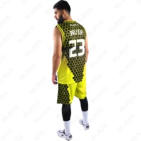 Uniforme de basket-ball personnalisé OEM de haute qualité, respirant, antibactérien, à séchage rapide, unisexe, taille adulte, grande taille