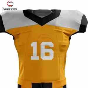 ชุดยูนิฟอร์มอเมริกันฟุตบอลสำหรับทีมดีไซน์ชั้นนำ รุ่นใหม่ ระบายอากาศได้ดี เหมาะสำหรับทุกเพศ - Product Image 4