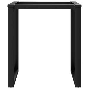 Pieds de table à manger en acier O-Frame 23,6''x23,6''x28,7'' - Pieds de meubles - Product Image 4