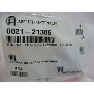 AMAT 0021-21306, หมุดยึด, 1/8" THK, ตัวรองรับคอยล์ - อุปกรณ์และอะไหล่เซมิคอนดักเตอร์ระดับโลกที่เชื่อถือได้ - Product Image 5