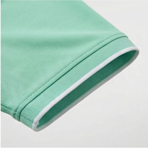 เสื้อโปโลชาย แขนสั้น สวมใส่สบาย น้ำหนักเบา ระบายเหงื่อได้ดี มีซิป เสื้อกอล์ฟ สีสันปรับแต่งได้ ชุดออกกำลังกาย - Product Image 6