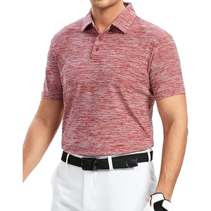 Polo Homme Grande Taille en Coton Satiné 100% Polyester Séchage Rapide à Manches Courtes Col Rabattu Imprimé Couleur Contrastée pour Garçons – Offre Spéciale - Product Image 3