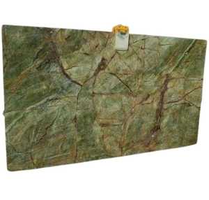 Losas Grandes de Mármol Serpentina Verde Bosque Premium para Baño y Comedor, Acabado Pulido Brillante, Interiores Comerciales Modernos de Lujo - Product Image 4