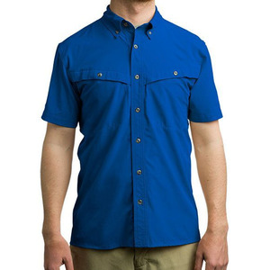 Camisa de Pesca de Manga Larga para Hombre, 100% Poliéster, Diseño con Botones, Secado Rápido y Transpirable, Resistente al Viento, UPF 50, Talla Grande - Product Image 1