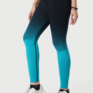 2026 High Waisted Scrunch Butt <b>Women</b> Yoga Pants Multi Color Printed Plain Seamless Nylon Spandex <b>Compression</b> Outdoor <b>Leggings</b> - Product Image 4