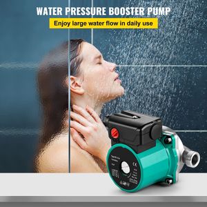 Pompe de recirculation d'eau chaude 93W 110V, pompe de circulation d'eau avec filetage G 3/4'' et adaptateur en laiton NPT 1/2'', nouveau produit, pompes à eau - Product Image 1