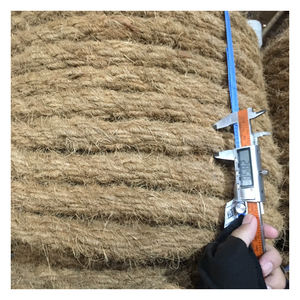 Corde en fibre de coco à torsion uniforme, idéale pour le support des plantes en aménagement paysager et les installations décoratives - Product Image 1