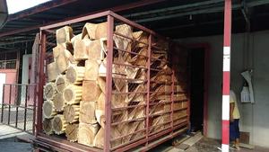 Tabouret rond créatif fait main sur mesure, tabouret américain, souche, hôtel, bois de cèdre massif, tabouret en bois, modèle thaïlandais, Thaïlande - Product Image 4