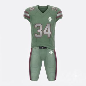 Uniforme de Fútbol Americano Premium para Hombre, Jersey sin Mangas con Cuello en V, Sublimado, Impreso, 100% Poliéster, Material de Alta Calidad - Product Image 2