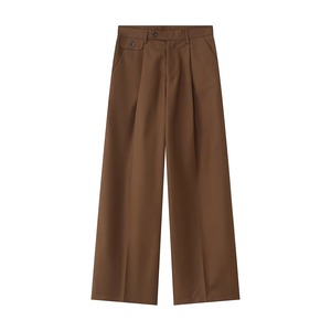 Pantalons décontractés simples de style nouveau 2024, pantalons larges à jambes droites, pantalons amples formels pour hommes - Product Image 1