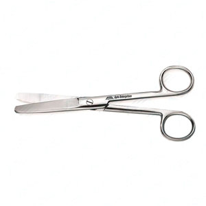 Ciseaux chirurgicaux droits à lame émoussée en acier inoxydable pour pansements, instruments de chirurgie en gros par Apto Enterprises - Product Image 1