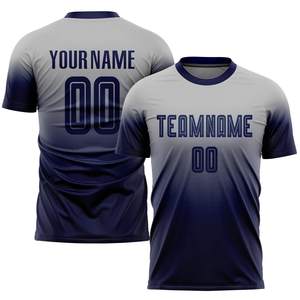 Maillot de football personnalisé, dernier design, séchage rapide, uniforme d'équipe, nouvelle tenue de sport, design bicolore - Product Image 2