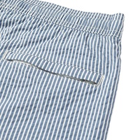 Hoge kwaliteit op maat gemaakte logo ademende snel drogende mid-waist canvas heren casual zwemshorts met trekkoord sluiting, op maat gemaakte kleur