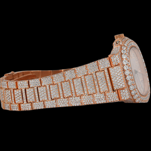 Nuevo Reloj de Lujo con Esfera Cuadrada y Diamantes de Imitación para Hombre, Estilo Hip Hop, Regalo para Él - Product Image 5