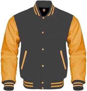 Veste de prestige Varsity haut de gamme pour l'hiver, tissu en laine de haute qualité, design emblématique, épaisseur fine, options de broderie personnalisées - Product Image 2