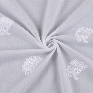 Tela de encaje con bordado Schiffli para abayas, caftanes, prendas de moda, textiles al por mayor, exportación, diseño personalizado, suministro premium del Reino Unido. - Product Image 3