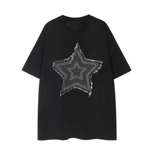เสื้อยืดผู้ชายคอโอ แขนสั้น ผ้าฝ้าย 100% ระบายอากาศได้ดี พิมพ์ลายอนิเมะแบบนูน 3 มิติ ขนาดใหญ่พิเศษ ปรับแต่งได้ตามต้องการ - Product Image 4