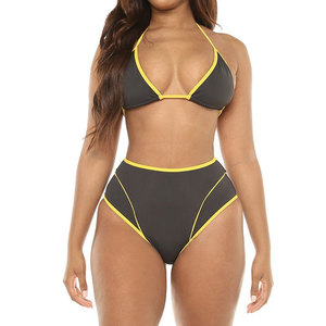 Traje de Baño de Una Pieza para Mujer, Nuevo Diseño, Venta al Por Mayor, Personalizado, de Alta Calidad, Poliéster/Nailon, Secado Rápido, Transpirable, Ropa de Verano, OEM - Product Image 1