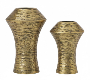 Jarrón de Metal con Acabado Dorado, Diseñado para Mesas de Boda, Arreglos Florales y Decoración Elegante para Sala de Estar, Hecho a Mano - Product Image 4