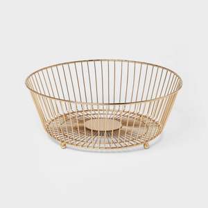 Panier à fruits en métal de qualité supérieure pour comptoir de cuisine, rangement de fruits, support à fruits durable en fil de fer pour pommes, bananes - Product Image 3