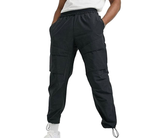 Pantalones Cortavientos Cómodos y Ligeros Hechos en Pakistán, Pantalones Deportivos Casuales Modernos y Minimalistas, Pantalones Cortavientos para Uso Diario - Product Image 1