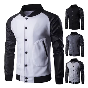 Best <b>Light</b> <b>Weight</b> 2025 Customized Embroidered Logo Versity <b>Jacket</b> Men's Student Wear Couple Varsity <b>Jacket</b> - Product Image 2