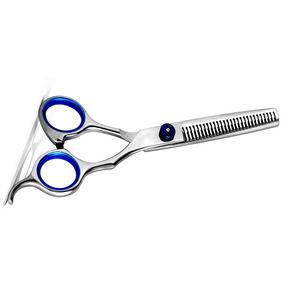 Barber <b>Thinning</b> Scissors Stainless Steel A+ Grade Professional Right-Handed Beauty Custom Color Custom Packaging - Product Image 3
