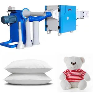 High quality pillow stuffing machine Double-head seat cushion filling machine pillow blower