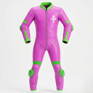 ชุดหนังมอเตอร์ไซค์ผู้ชาย ดีไซน์คุณภาพพรีเมียม สไตล์ล่าสุด ชุดแข่งหนังแท้สำหรับฤดูหนาว รับสั่งตัดตามแบบ - Product Image 2