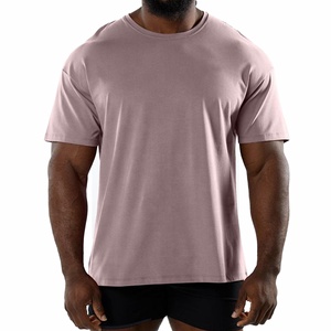 Nouveaux T-shirts de mode ODM avec logo personnalisé, style streetwear, grammage lourd, hip-hop, vintage, délavé, coupe oversize, unisexe, col montant, infroissable - Product Image 1