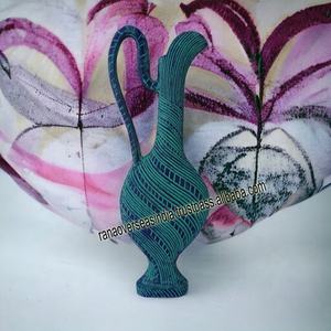 Estatua de Surahi de Aluminio Metálico para Colgar en la Pared, Escultura de Surahi Moderna y Sencilla, Decoración de Pared a un Precio Asequible de un Mayorista - Product Image 4