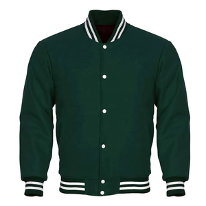 Unisex Loose Casual Varsity Jacket Custom College Baseball Style <b>Mens</b> - Product Image 2
