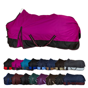 Couverture anti-mouches pour chevaux Fanfaree Professional, légère, respirante et anti-transpiration, idéale pour l'été et le dressage. - Product Image 3
