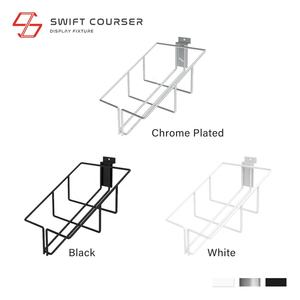 Organisateur de casquettes de baseball en métal de haute qualité, support de rangement pour mur à lattes avec logo personnalisé et montage facile pour l'affichage en magasin - Product Image 6