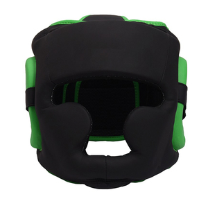 2026 Wholesale Professional Customized Leather/PVC Material <b>Training</b> Boxing <b>Head</b> Guard Protective Breathable Design With OEM - Product Image 1