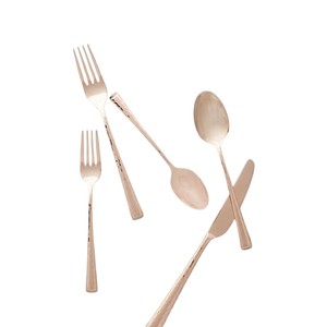 Juego de Cubiertos de Acero Inoxidable de la Mejor Calidad, Chapado en Oro, Diseño Moderno y Lujoso, Hecho a Mano, para Hogar, Hotel, Restaurante, Sostenible - Product Image 3