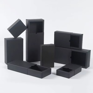 Caja de Regalo Ecológica con Cajón Deslizante de Papel Kraft, Precio de Fábrica, OEM, para Pastelería, Dulces, Chocolate, Macarons, Galletas y Postres - Product Image 1