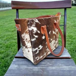 Sac fourre-tout en cuir véritable durable pour femme avec fermeture à cadenas, motif alligator, antivol, mode été/automne, 7 pouces de haut - Product Image 5