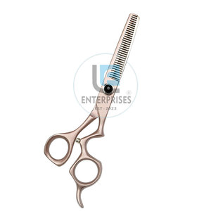 กรรไกรตัดผมบางแบบสแตนเลสมืออาชีพทนทานและน้ำหนักเบาขายส่งสไตล์ใหม่ - Product Image 2