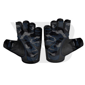 High Men's <b>Half</b>-Finger Breathable Lightweight Synthetic Leather Non <b>Slip</b> Hand Grips Gym Gloves Wholesale Fitness Racing Bicycle - Product Image 4