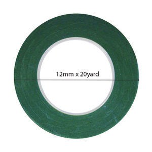 เทปกาวกันน้ำลายดอกไม้แบบด้านเดียว ติดเองง่าย ฉีกง่าย ขนาด 12 มม. x 20 หลา - Product Image 1