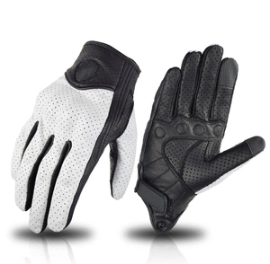 Guantes Profesionales para Motocicleta |   Diseño Minimalista y Discreto en Negro Texturizado |   Precio Directo de Fábrica - Product Image 1