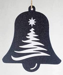 Christmas ornament iron Christmas ornament black metal ornament laser cut ornament decorative <b>hanging</b> ornament <b>hanging</b> Christmas - Product Image 6