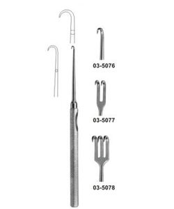 Dispositivo de tracción Modif de Mannerelfelt con mango triangular |   Excavadores Dentales Manuales de Acero Inoxidable de Primera Calidad - Product Image 1