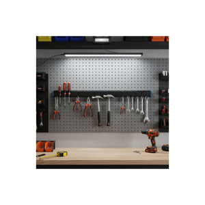Premium Steel Hook Rail <b>Wall</b> <b>Mount</b> Organizer With Multiple Heavy Duty Hooks <b>For</b> Garage Tools <b>Hoses</b> Cables And Equipment GAR002 - Product Image 1