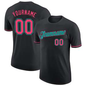 Nouvelle Arrivée T-shirt de Baseball Personnalisé Nom et Numéro d'Équipe Personnalisables Séchage Rapide Polyester Vêtements de Sport Fabricant OEM Vente en Gros Haut de Gamme - Product Image 1