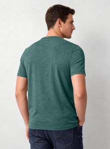 T-shirt en coton pour homme, mode décontractée, manches courtes, col rond, respirant, écologique, séchage rapide, doux, confortable, léger - Product Image 4